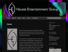 Tablet Screenshot of hacate.com
